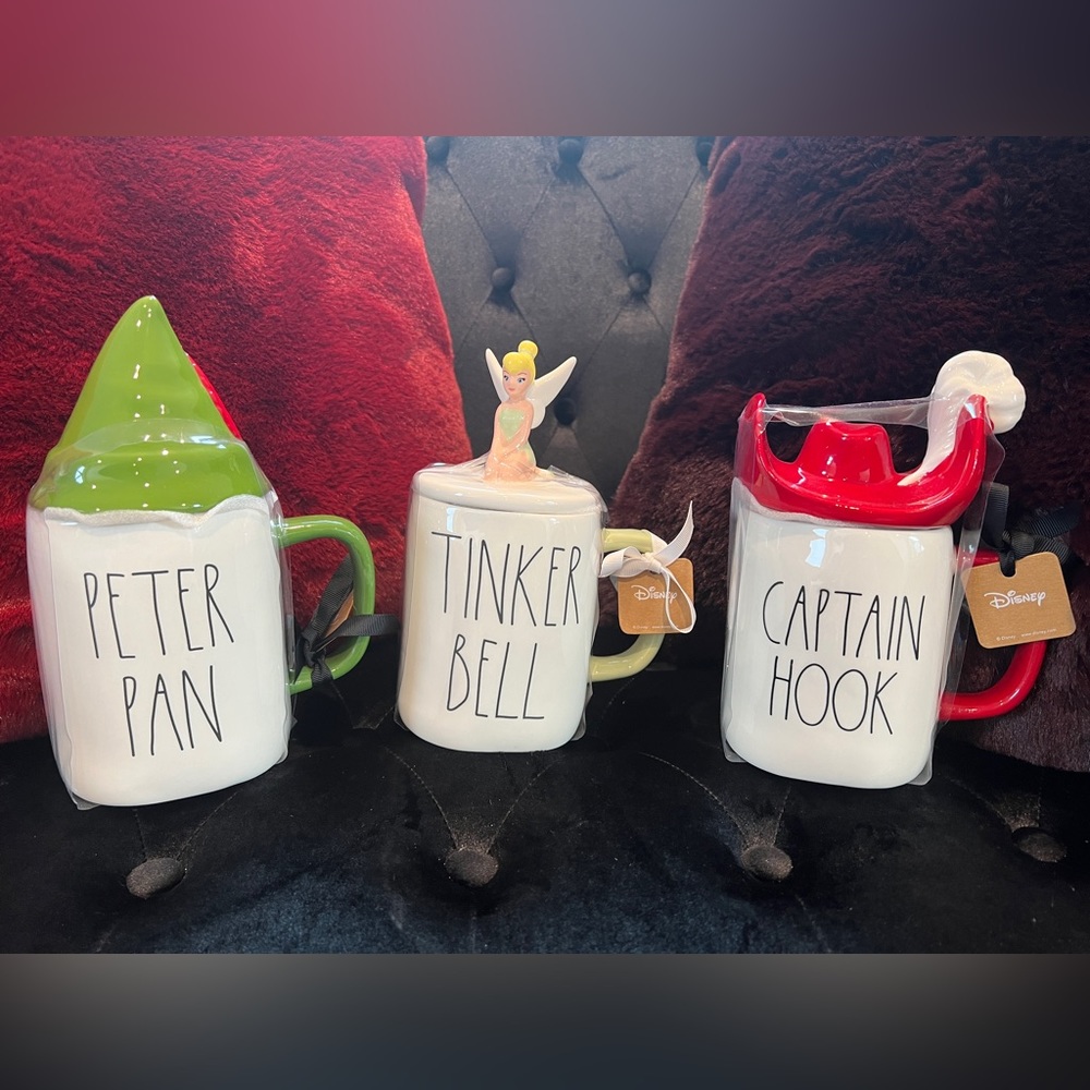 Rae Dunn Peter Pan Disney Set